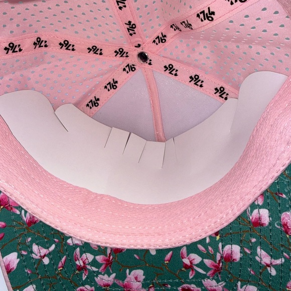 NWOT ⛳️ 1764 Golf Enola Performance Snapback Pink & Green Rope Hat - Picture 4 of 4